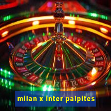 milan x inter palpites